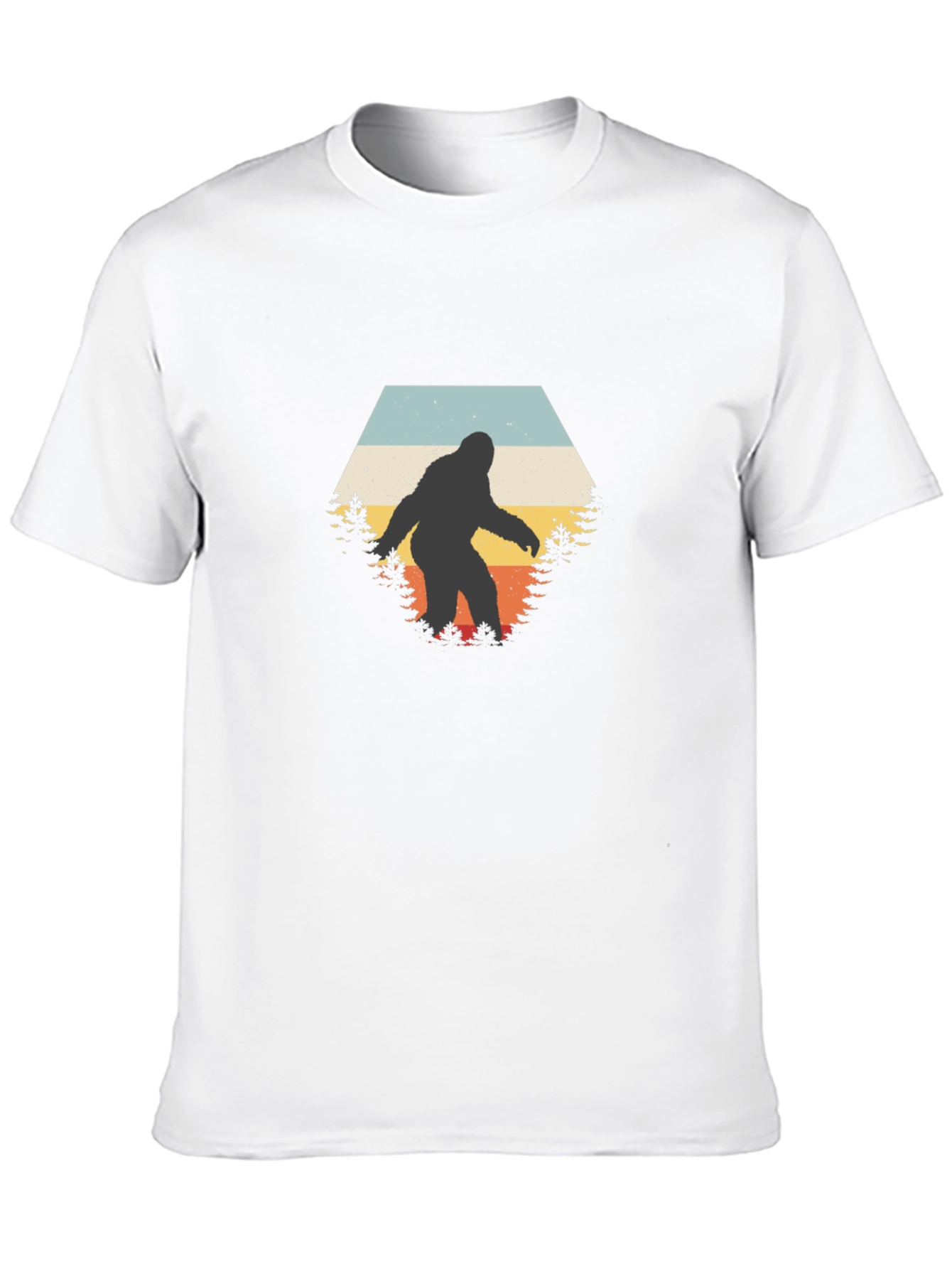 Retro Bigfoot Graphic Tee - Sasquatch T-Shirt