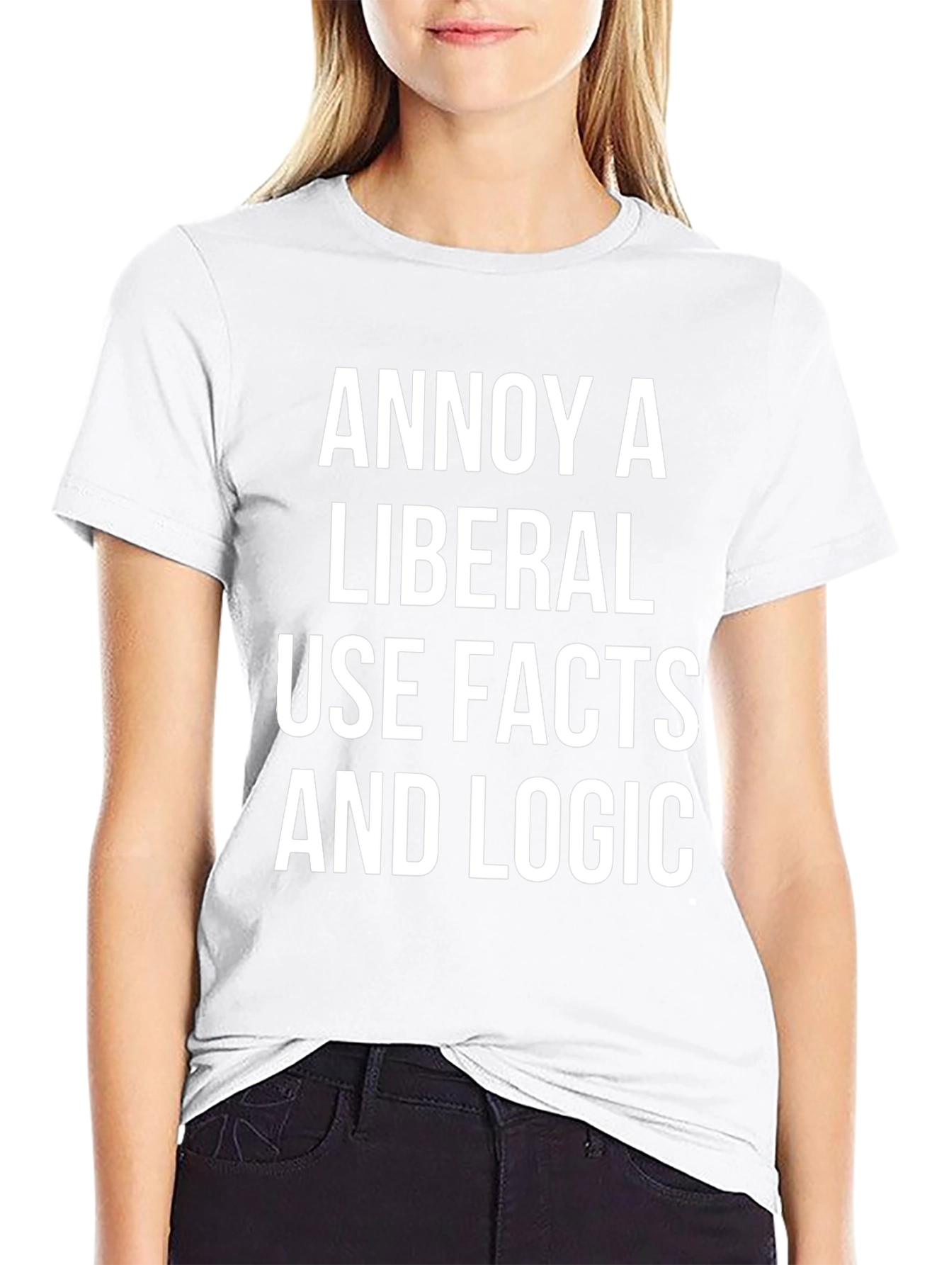 Annoy A Liberal - Political Statement T-Shirt