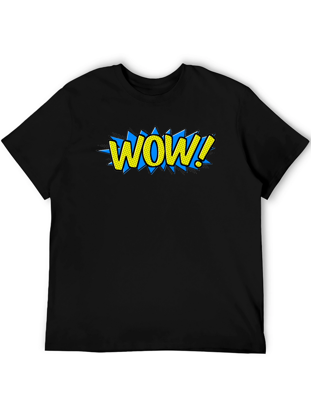 WOW! Graphic Tee - Comic Book Style T-Shirt