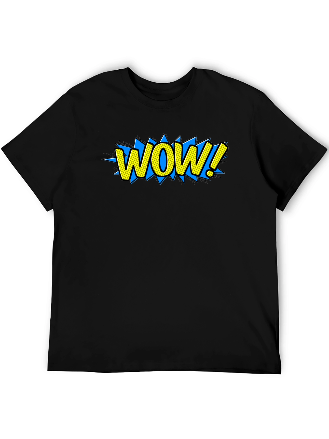 WOW! Graphic Tee - Comic Book Style T-Shirt