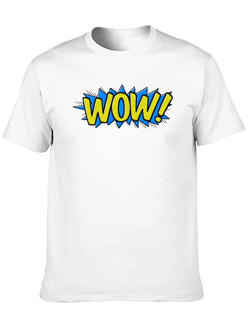 WOW! Graphic Tee - Comic Book Style T-Shirt