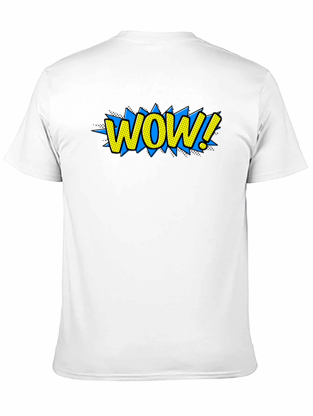 WOW! Graphic Tee - Comic Book Style T-Shirt
