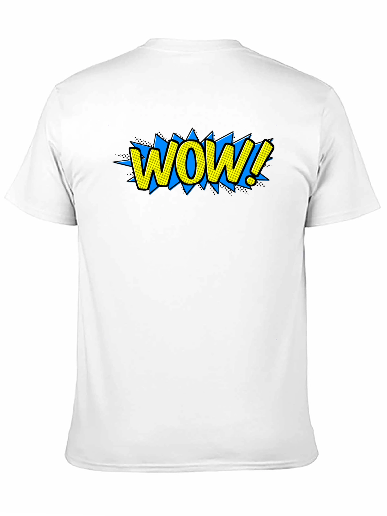 WOW! Graphic Tee - Comic Book Style T-Shirt