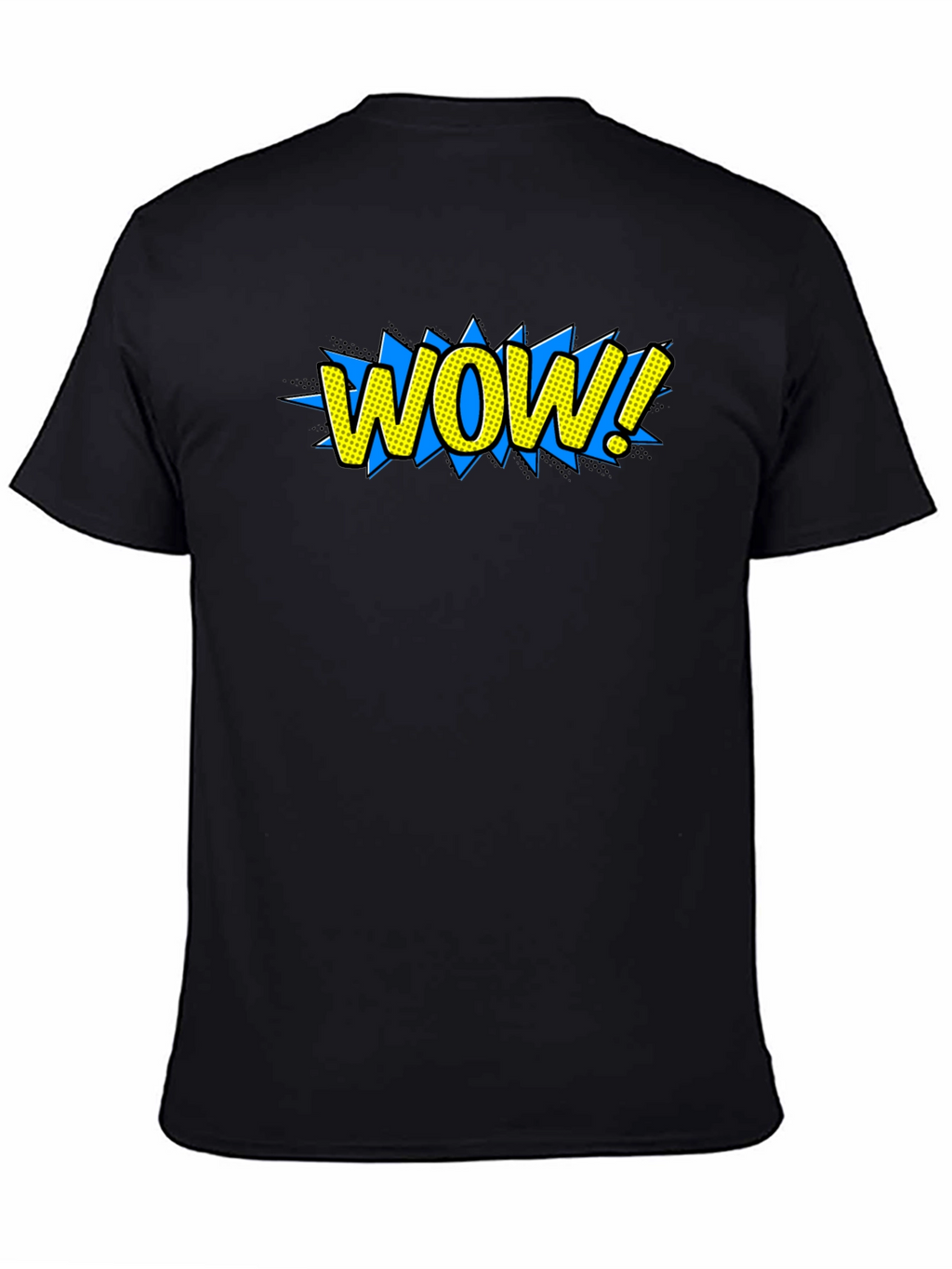 WOW! Graphic Tee - Comic Book Style T-Shirt