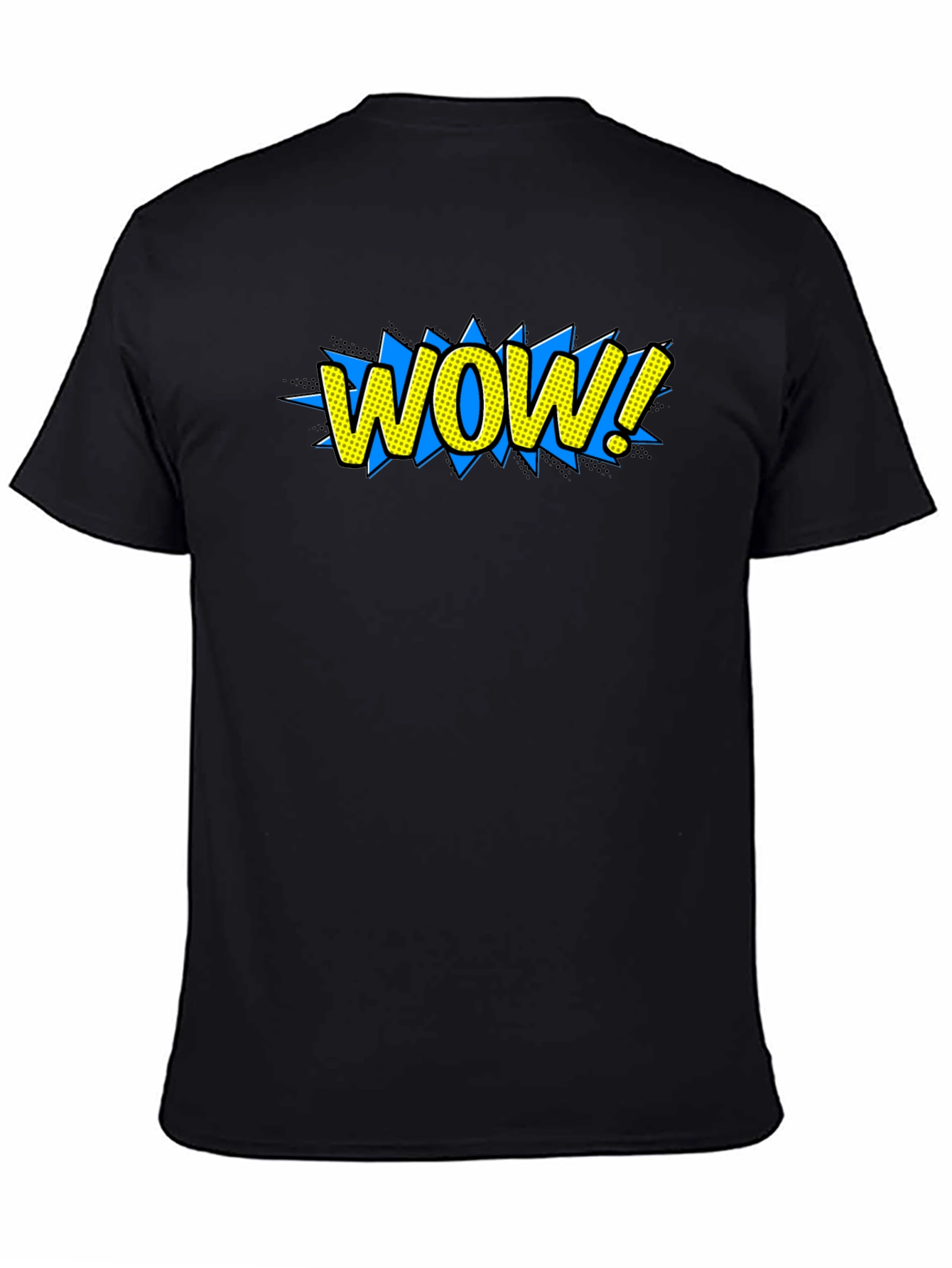 WOW! Graphic Tee - Comic Book Style T-Shirt