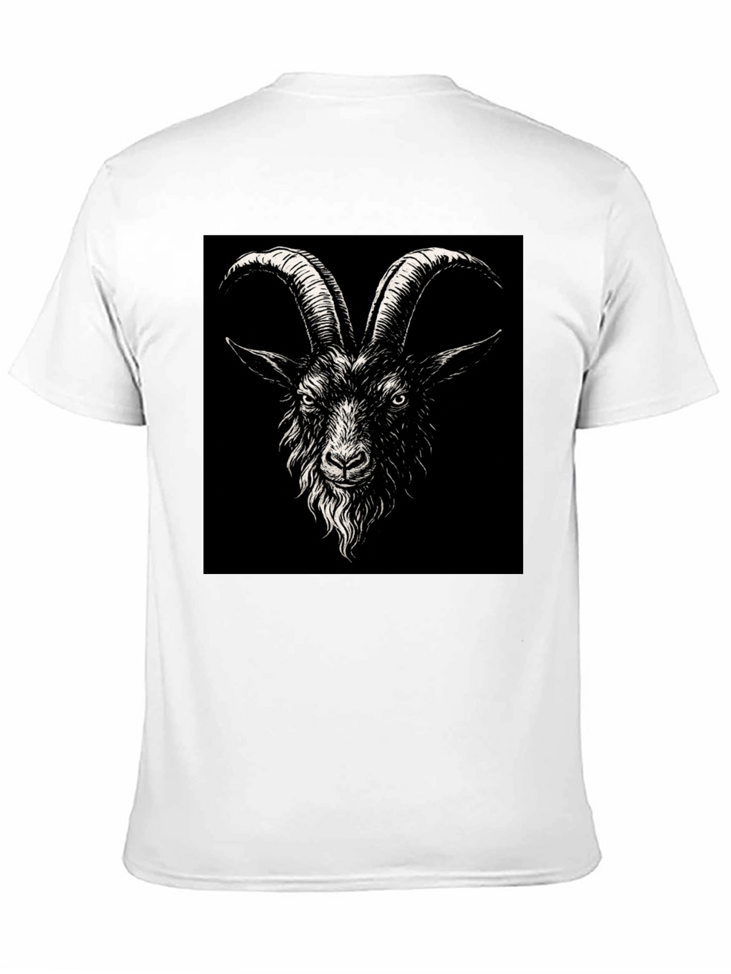 Black Goat Graphic Tee - Unisex Soft Cotton Shirt