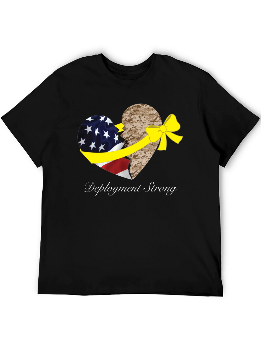 Deployment Strong Patriotic Graphic Tee