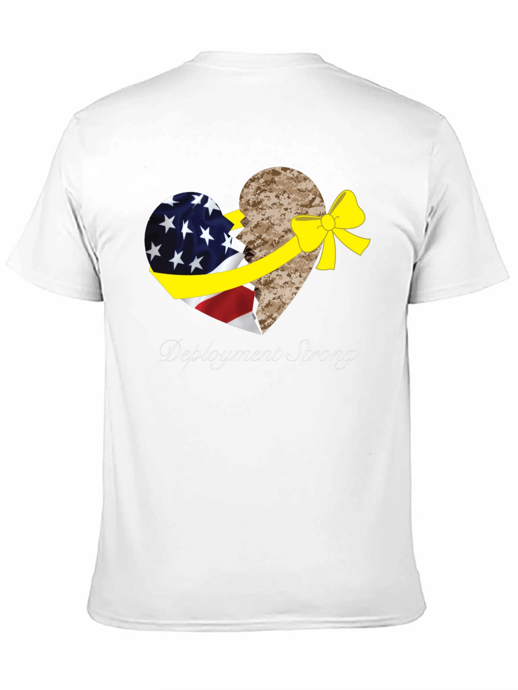 Deployment Strong Patriotic Graphic Tee