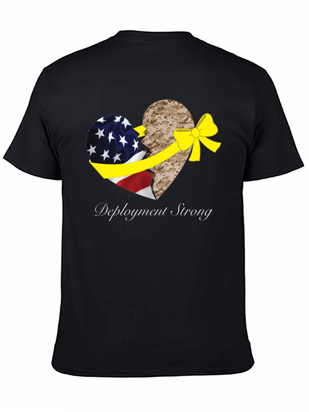 Deployment Strong Patriotic Graphic Tee