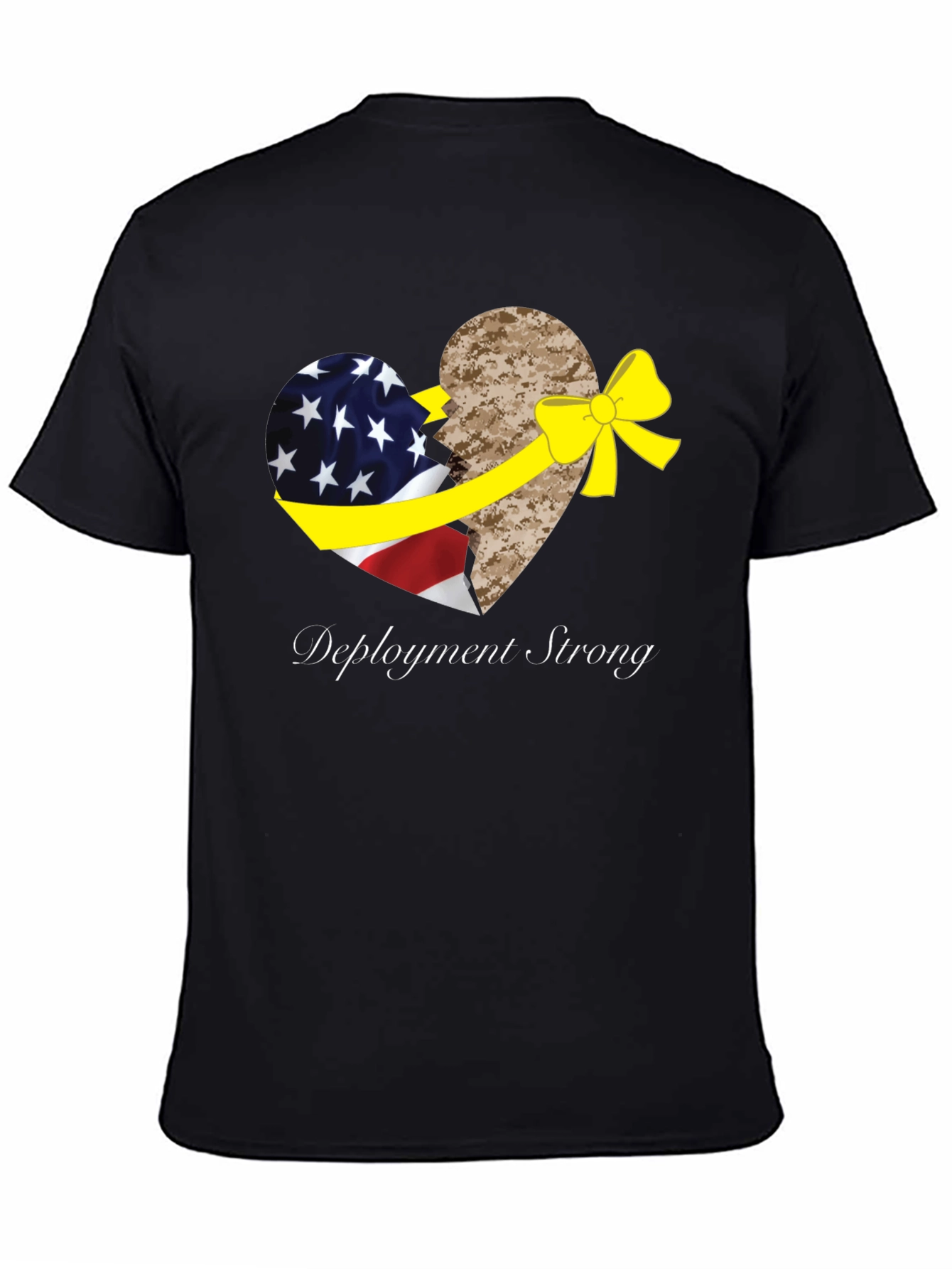 Deployment Strong Patriotic Graphic Tee