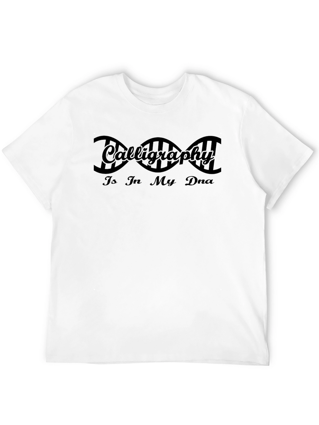 Calligraphy DNA T-Shirt - Stylish & Unique