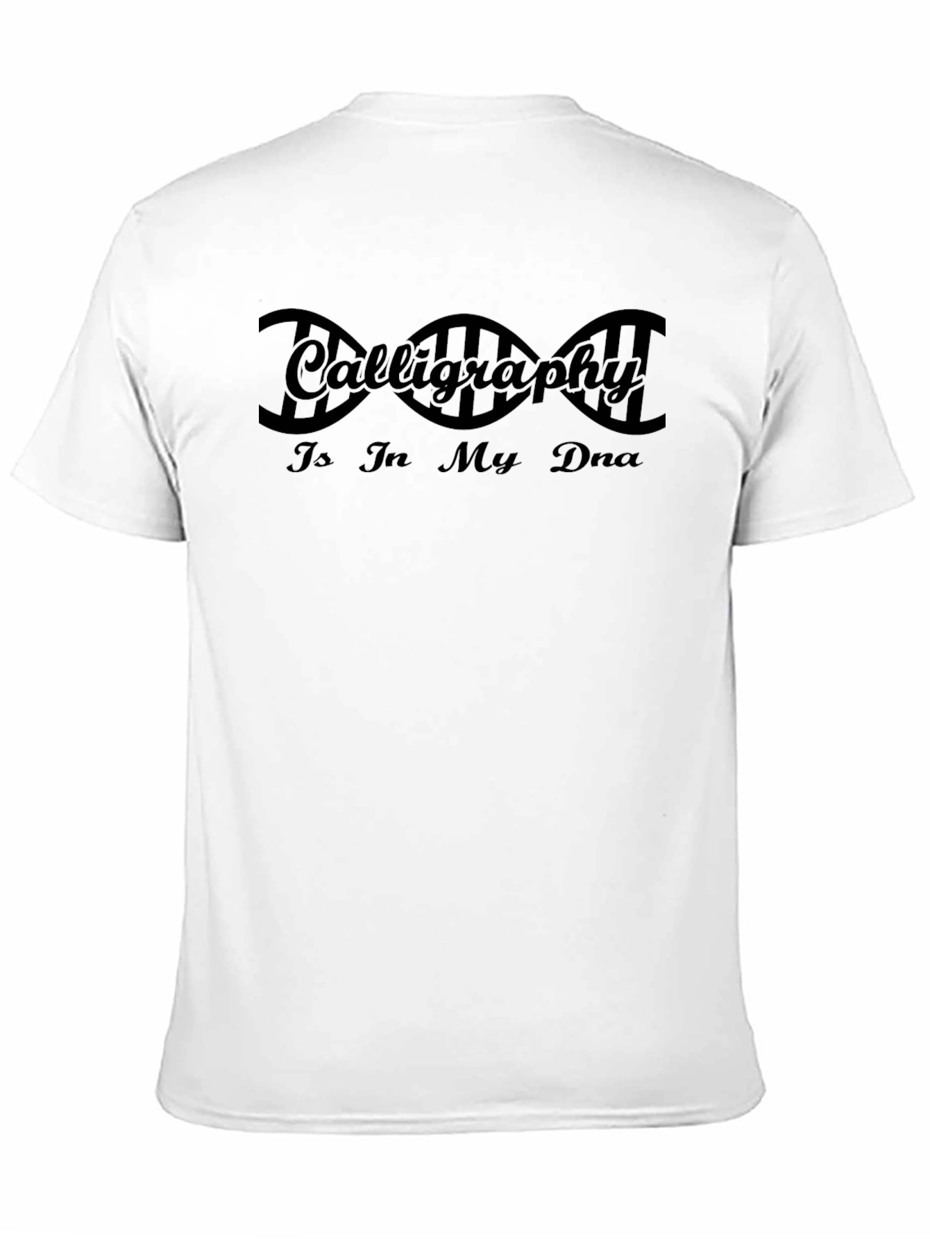 Calligraphy DNA T-Shirt - Stylish & Unique