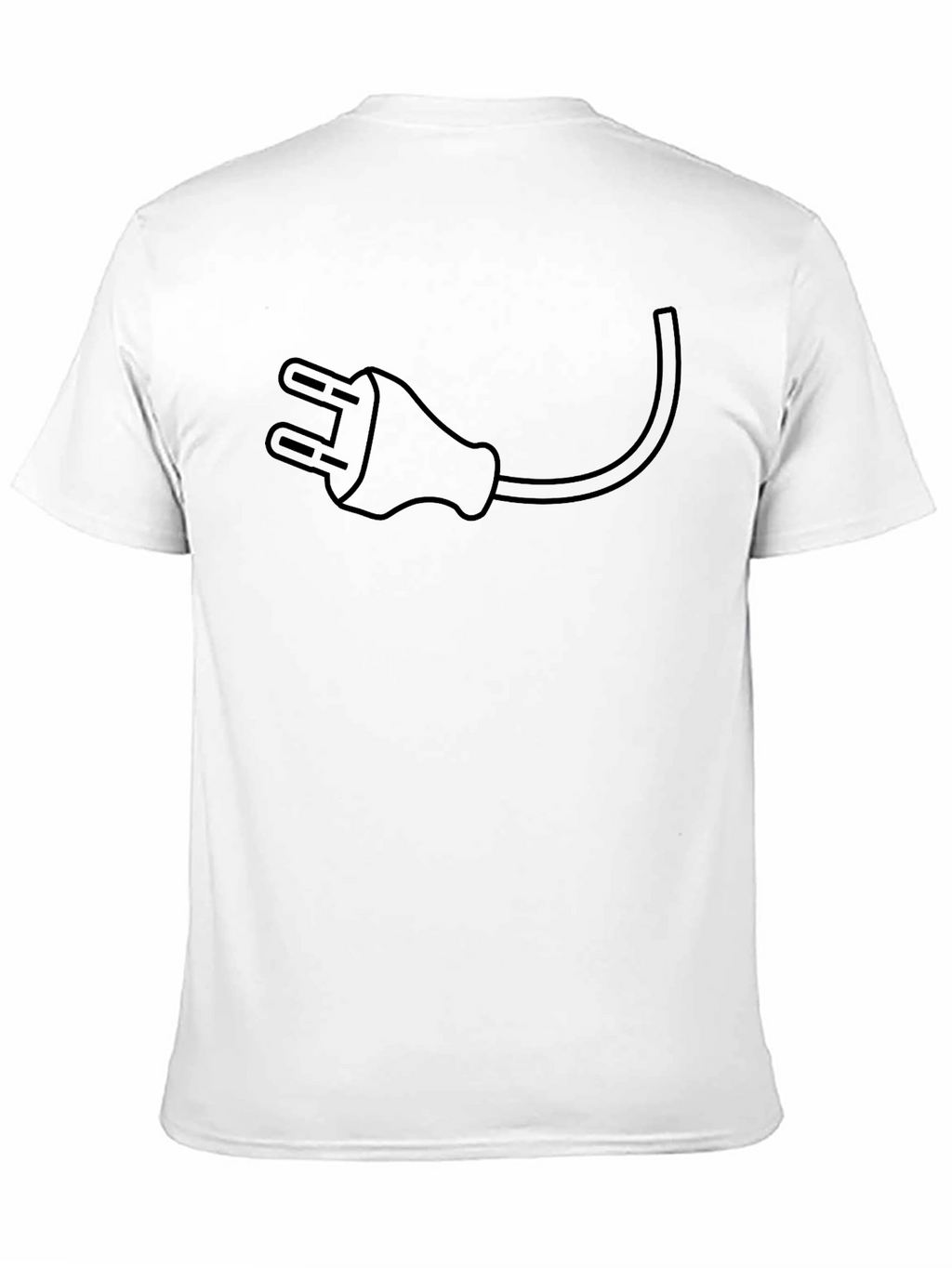 Electric Plug Graphic Tee - Black T-Shirt