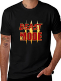 Beast Mode Graphic Tee - Black