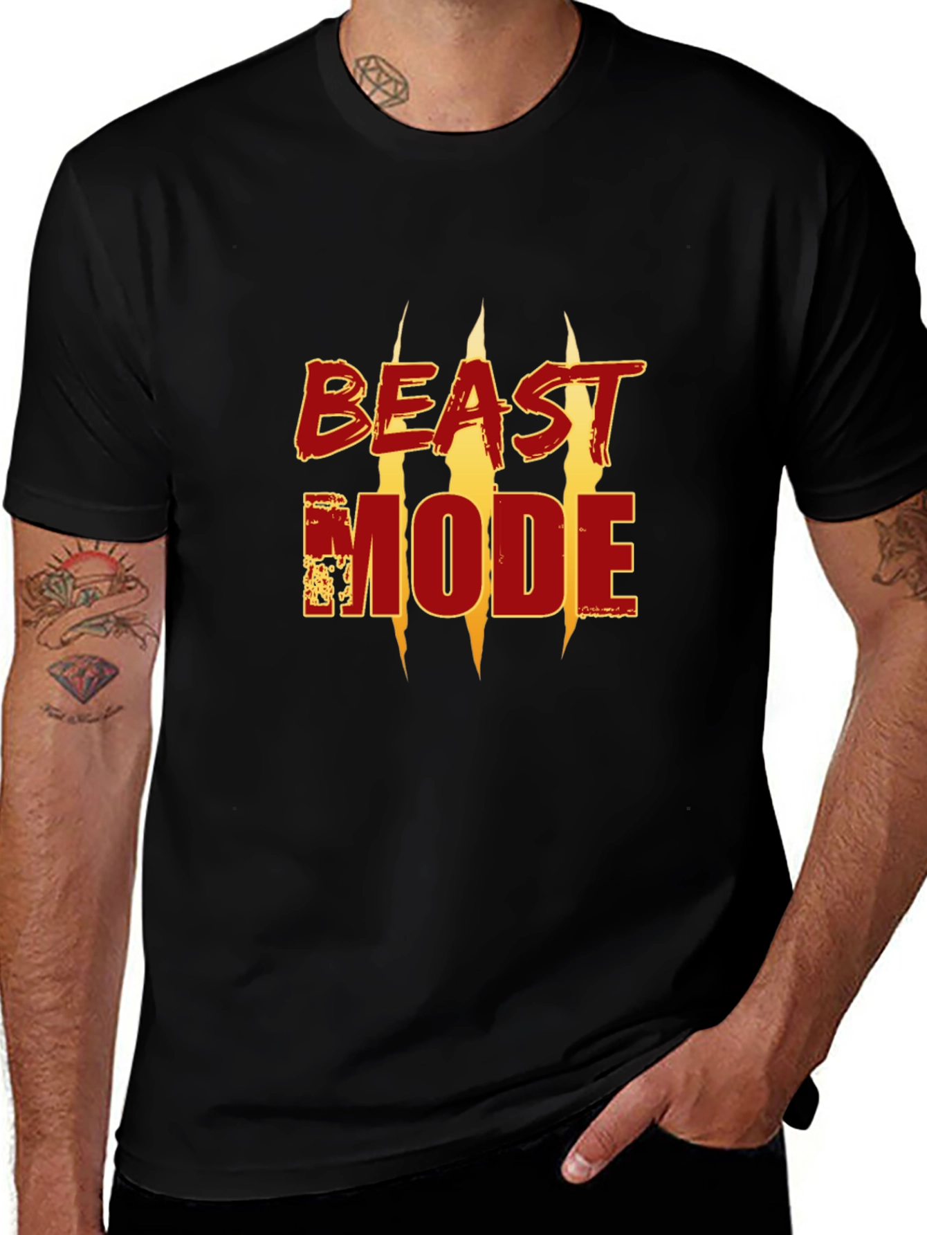 Beast Mode Graphic Tee - Black