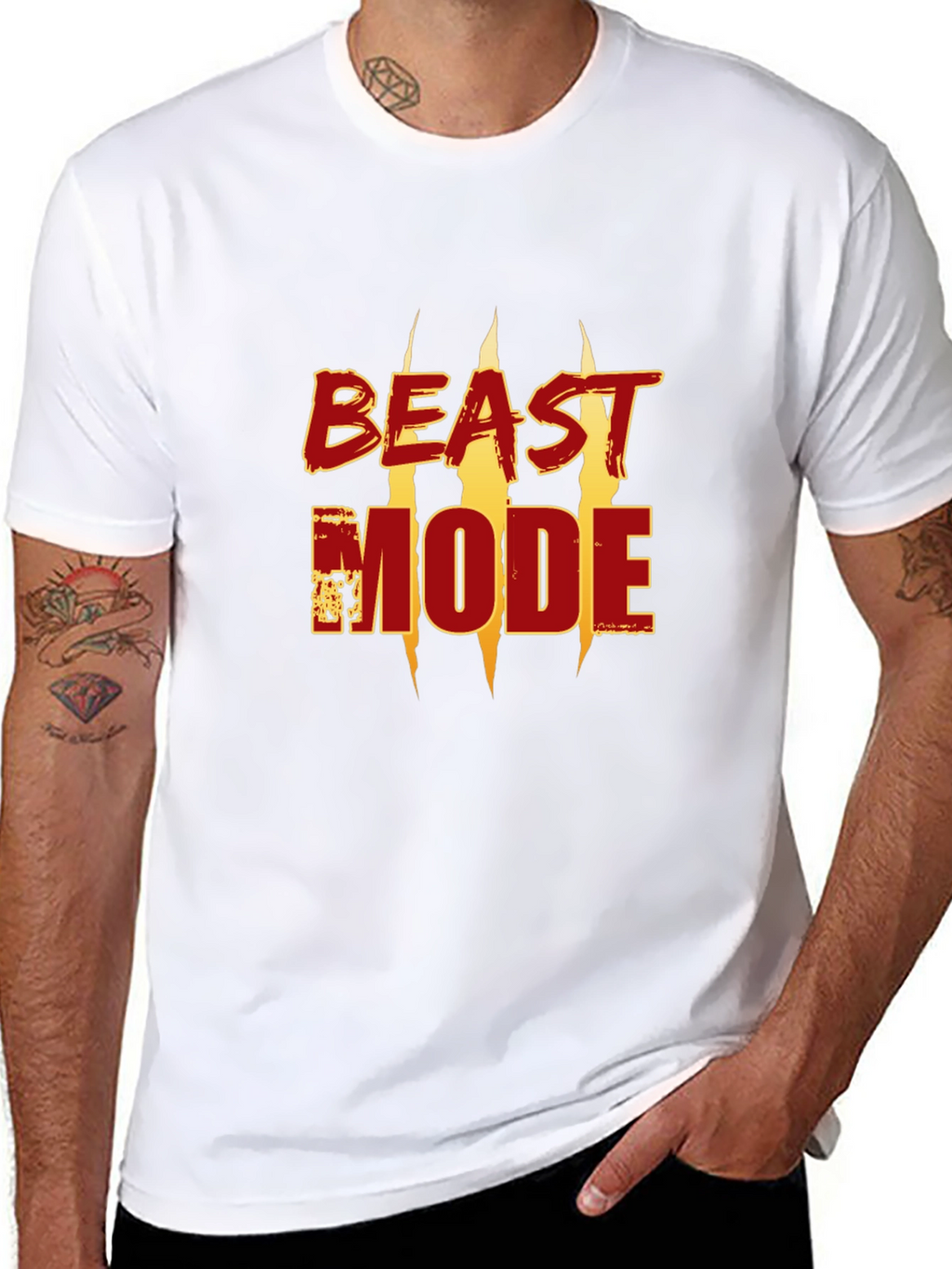 Beast Mode Graphic Tee - Black