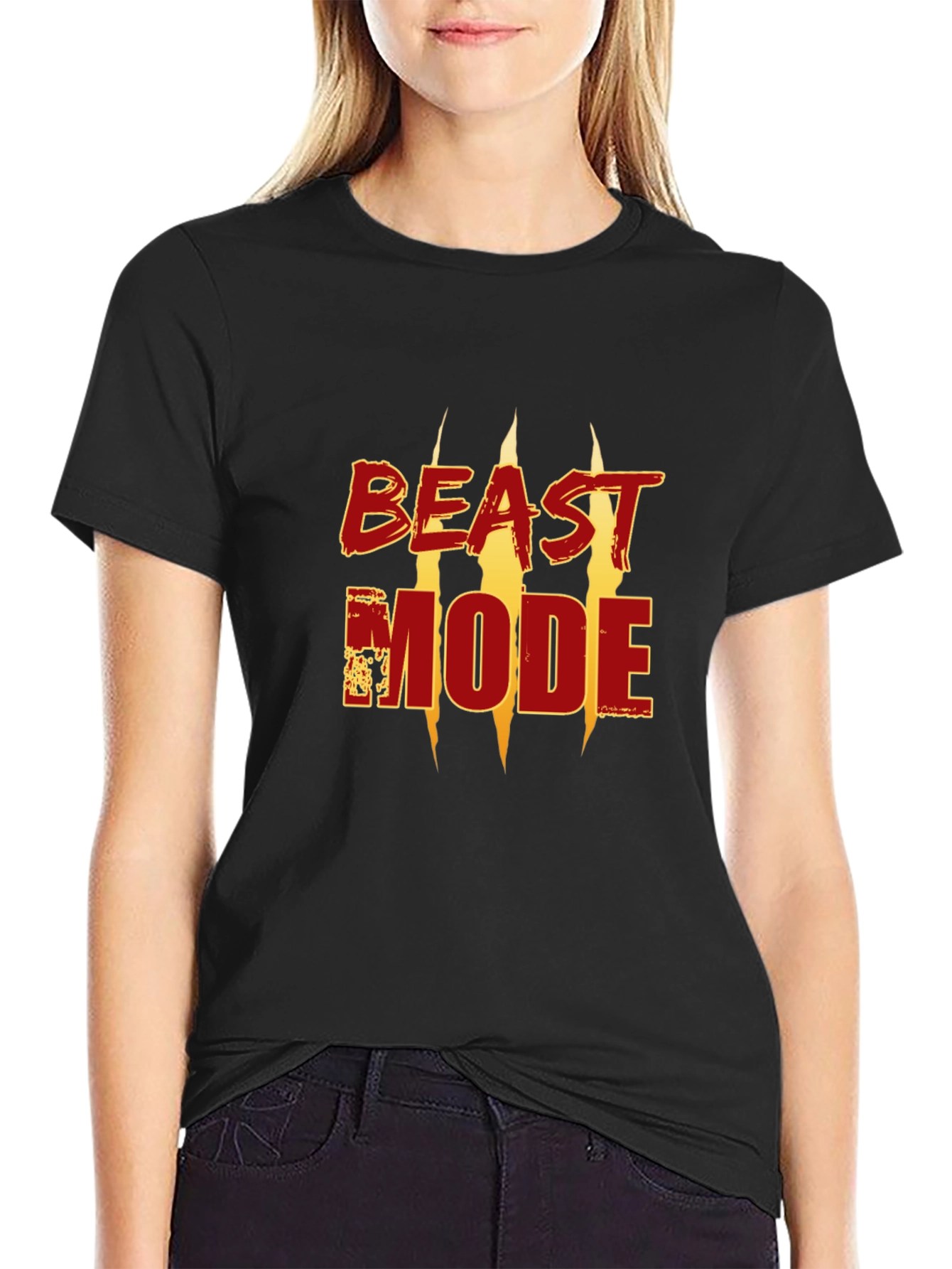 Beast Mode Graphic Tee - Black