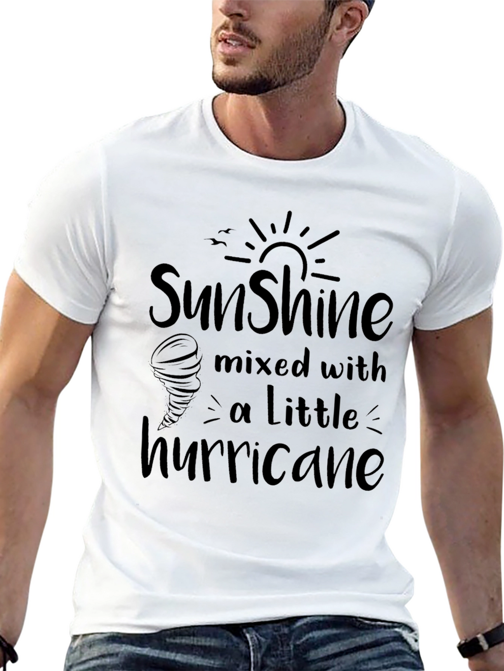 Sunshine & Hurricane Graphic Tee