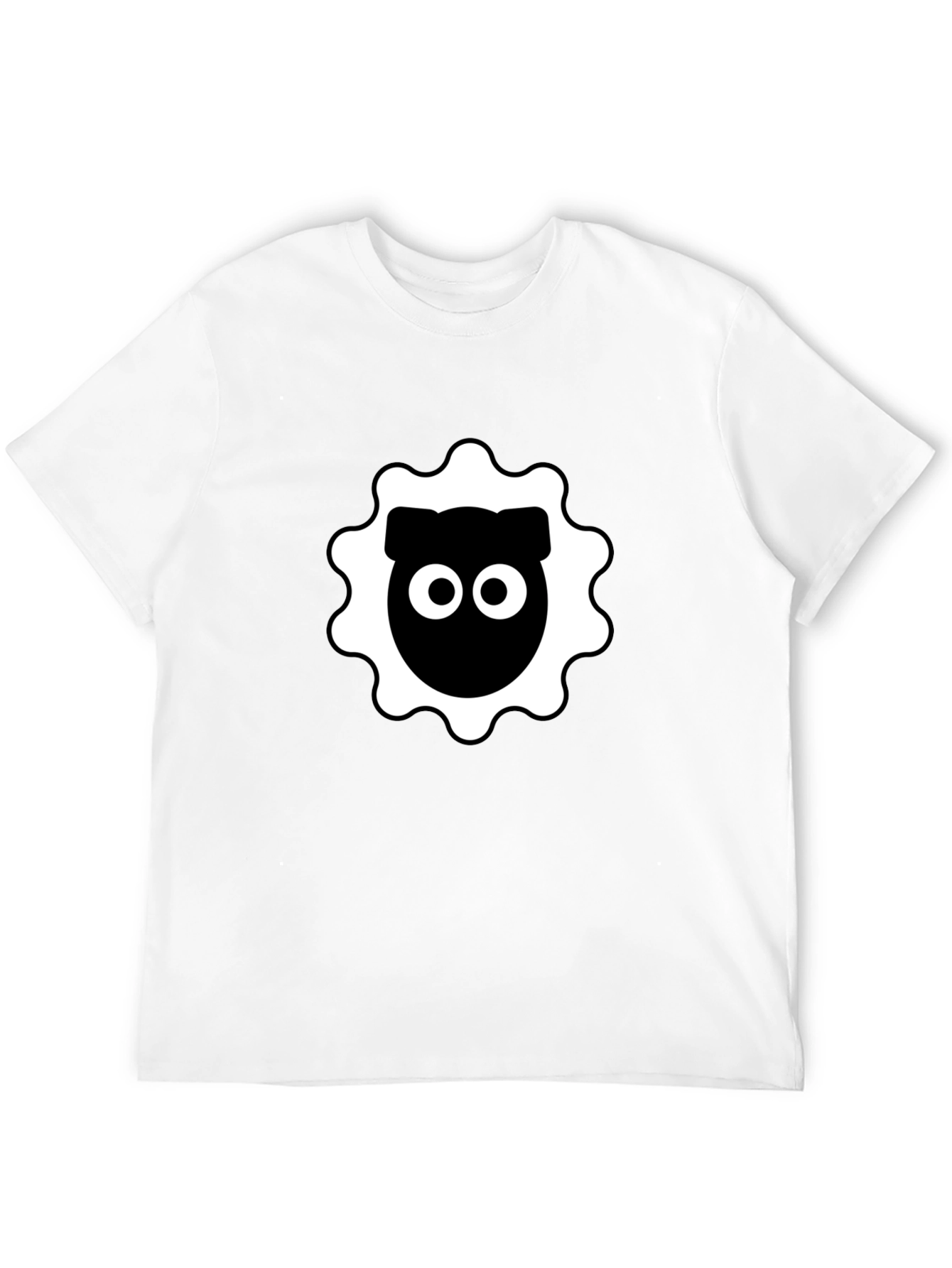 Black Sheep Graphic Tee - Round Eye Design