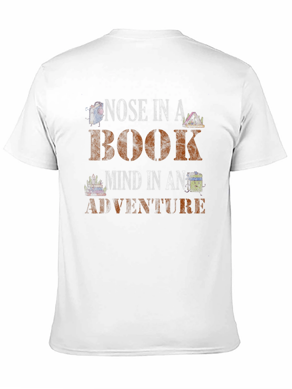 Nose In A Book Adventure T-Shirt