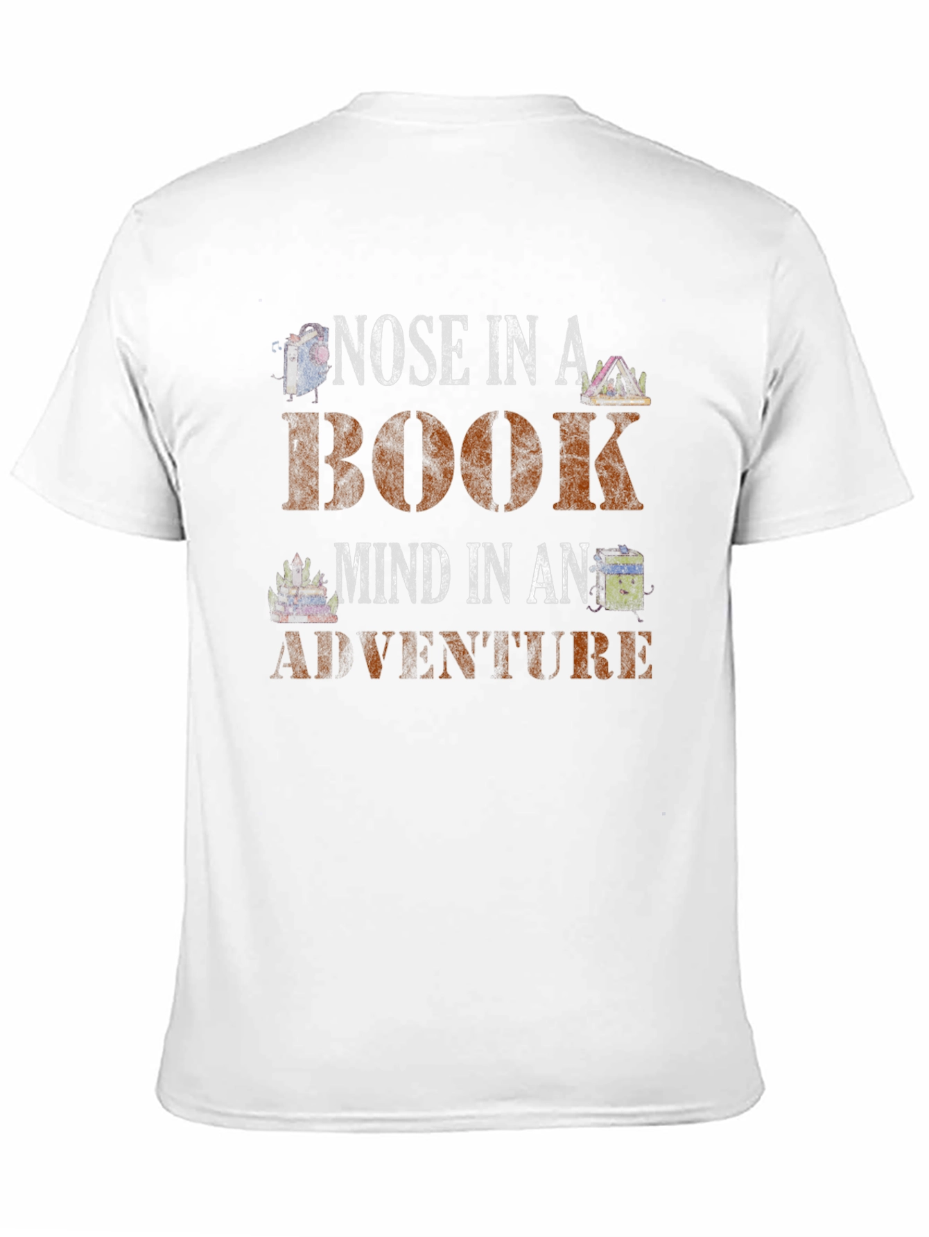 Nose In A Book Adventure T-Shirt