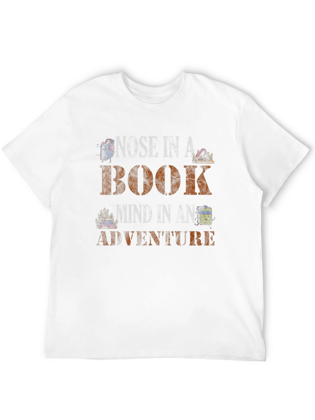 Nose In A Book Adventure T-Shirt
