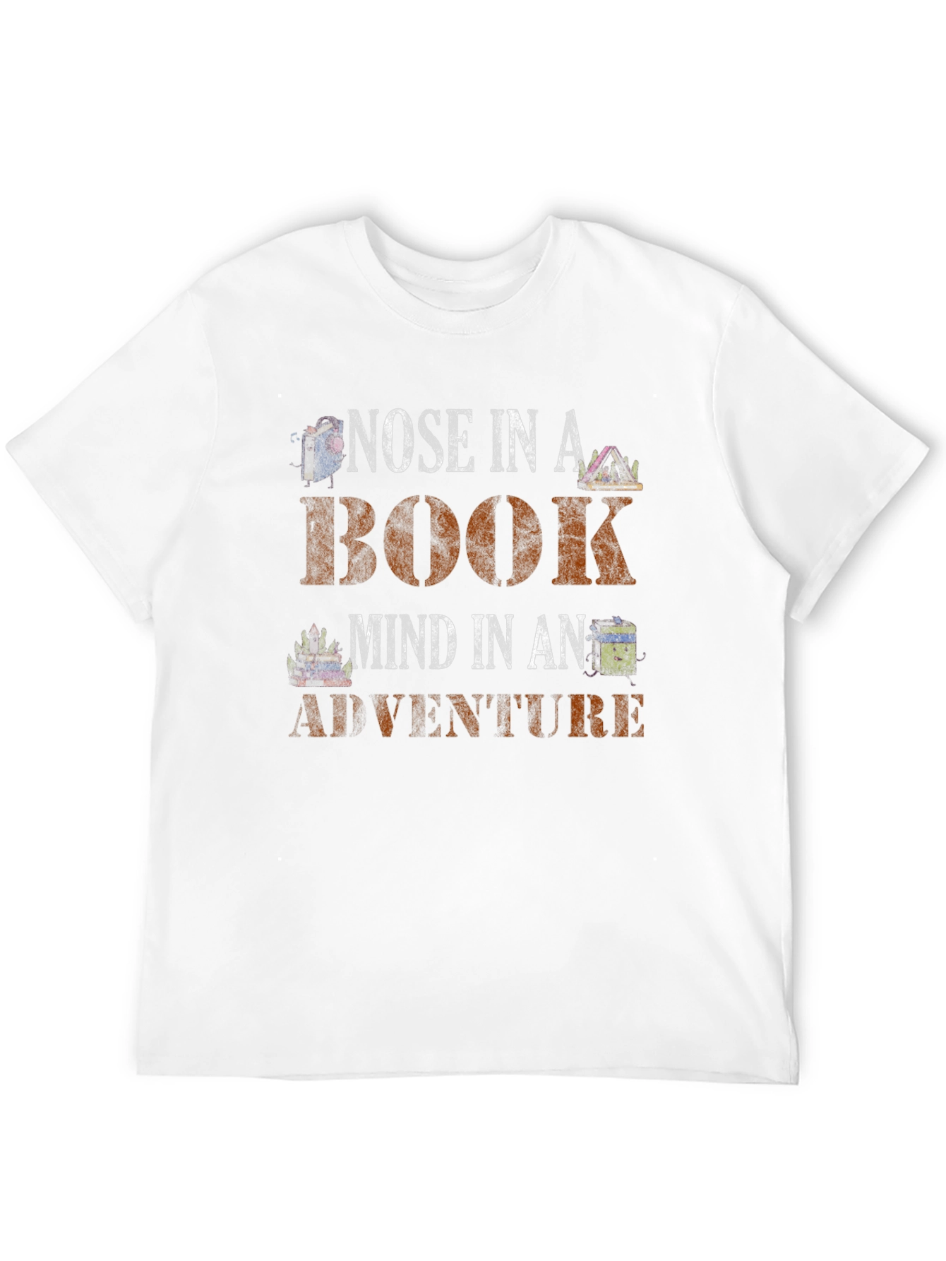Nose In A Book Adventure T-Shirt