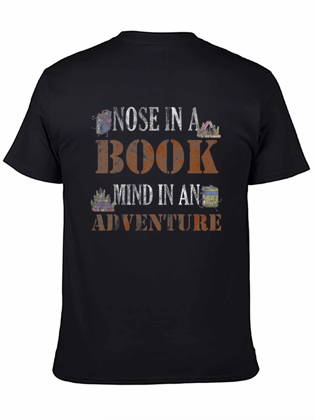 Nose In A Book Adventure T-Shirt