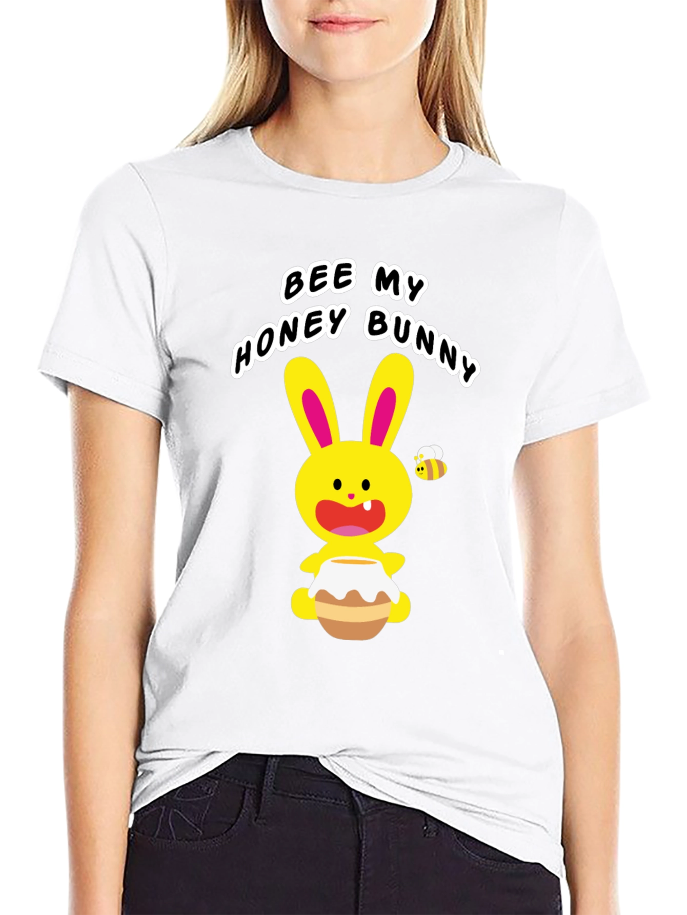 Bee My Honey Bunny Graphic Tee