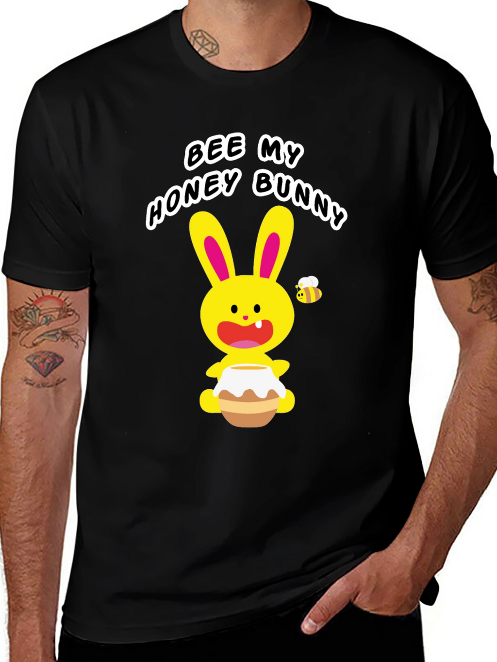 Bee My Honey Bunny Graphic Tee