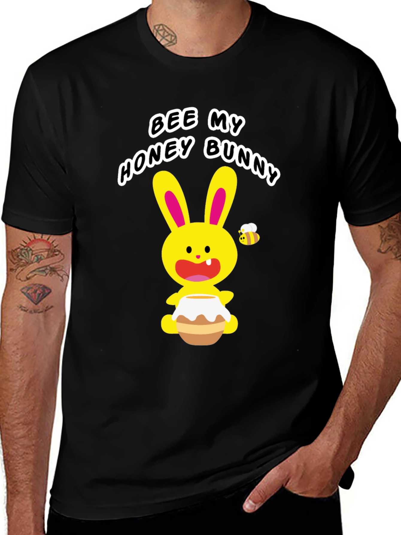 Bee My Honey Bunny Graphic Tee
