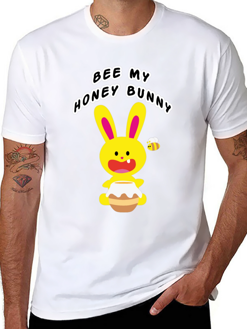 Bee My Honey Bunny Graphic Tee