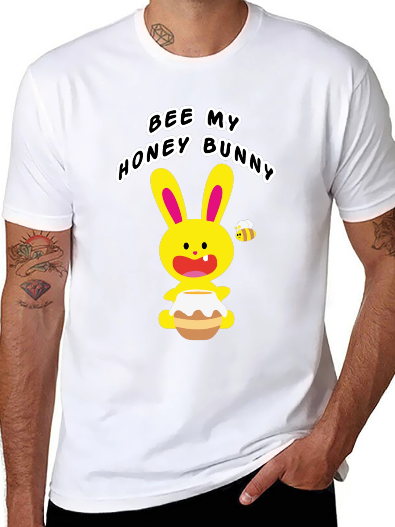 Bee My Honey Bunny Graphic Tee