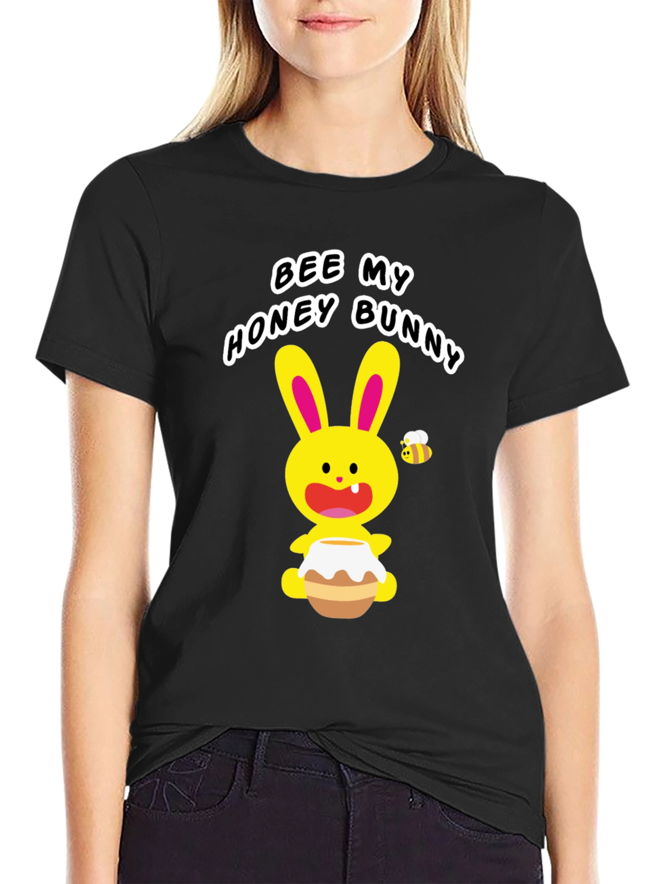 Bee My Honey Bunny Graphic Tee