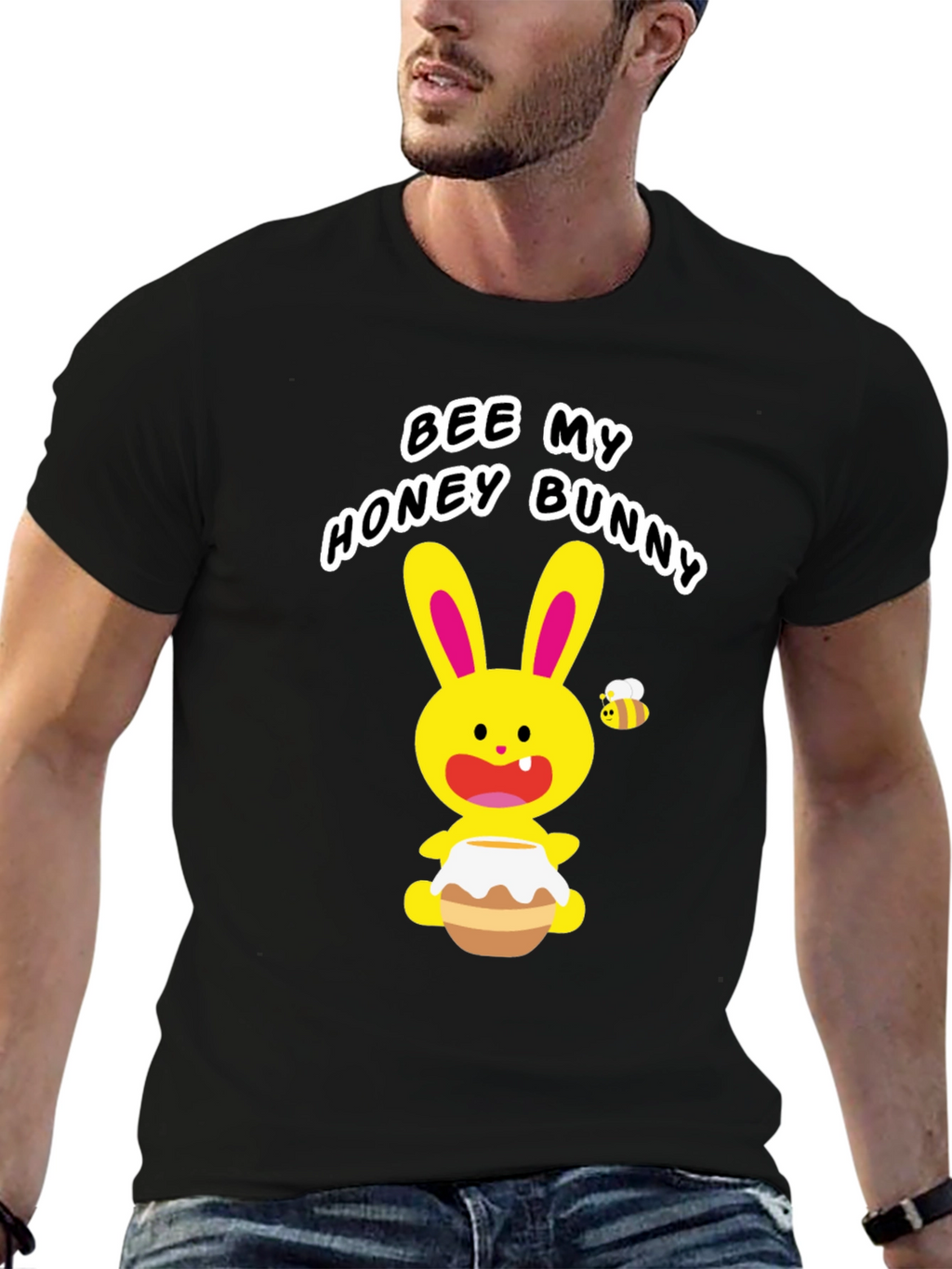 Bee My Honey Bunny Graphic Tee