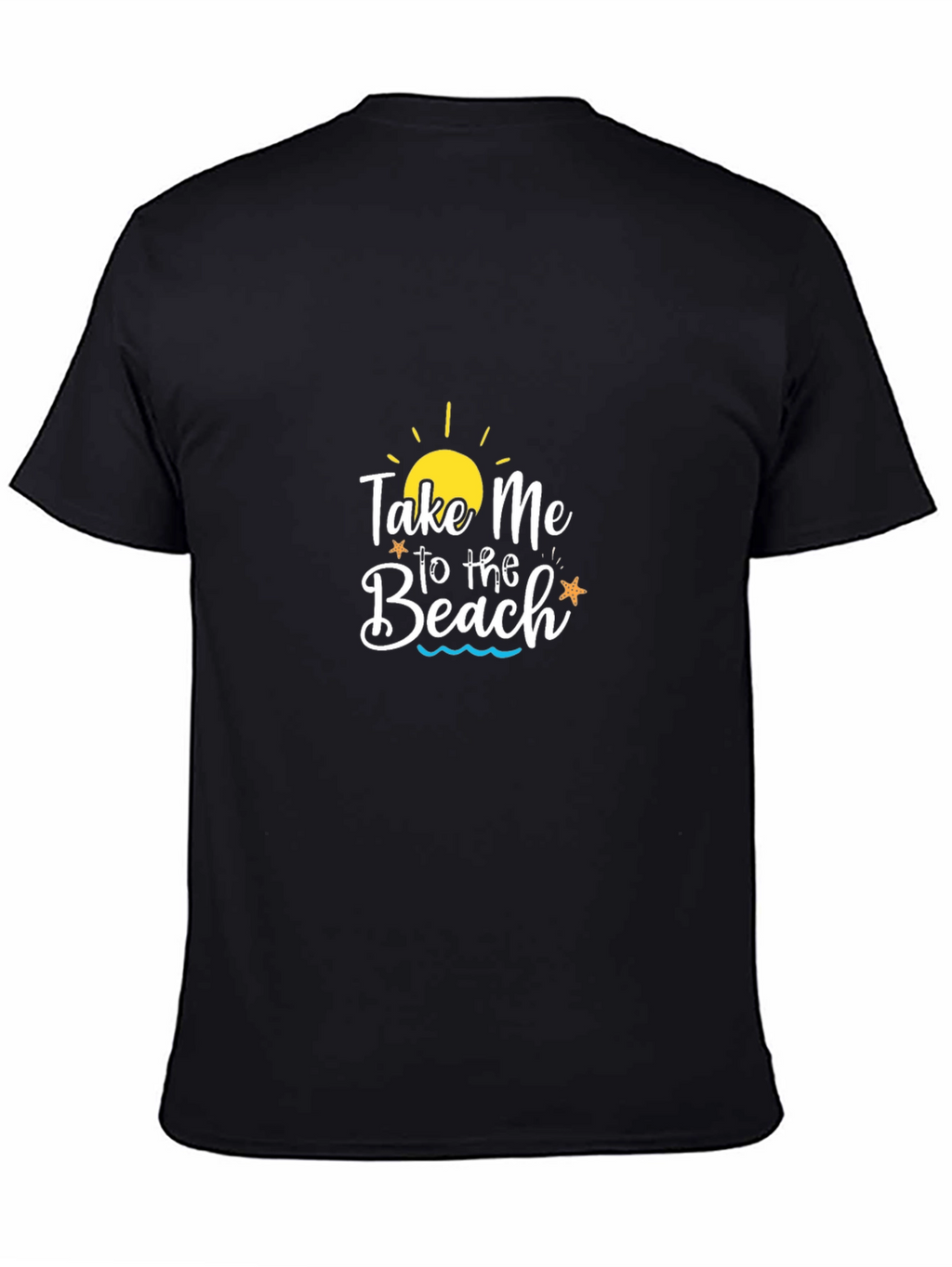 Take Me to the Beach Black T-Shirt