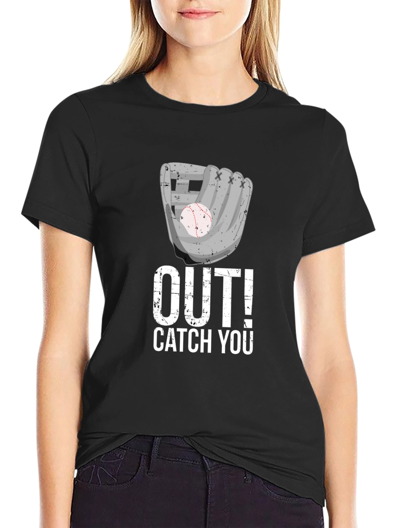Baseball Out! Catch You T-Shirt