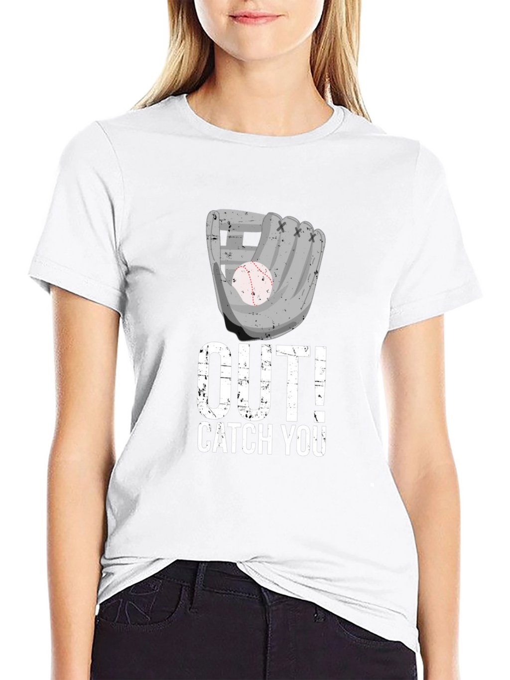 Baseball Out! Catch You T-Shirt