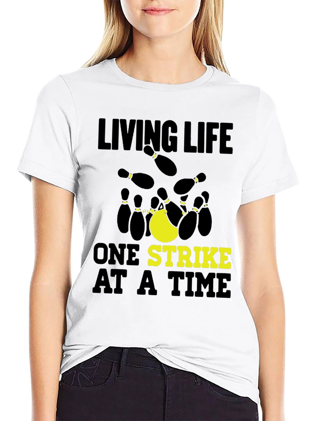 Living Life One Strike at a Time T-Shirt