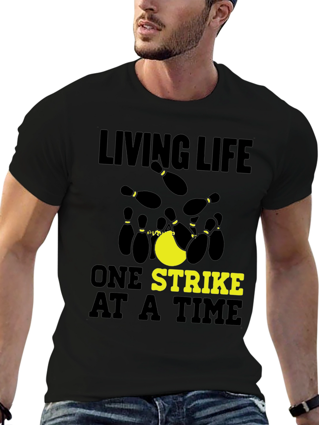 Living Life One Strike at a Time T-Shirt