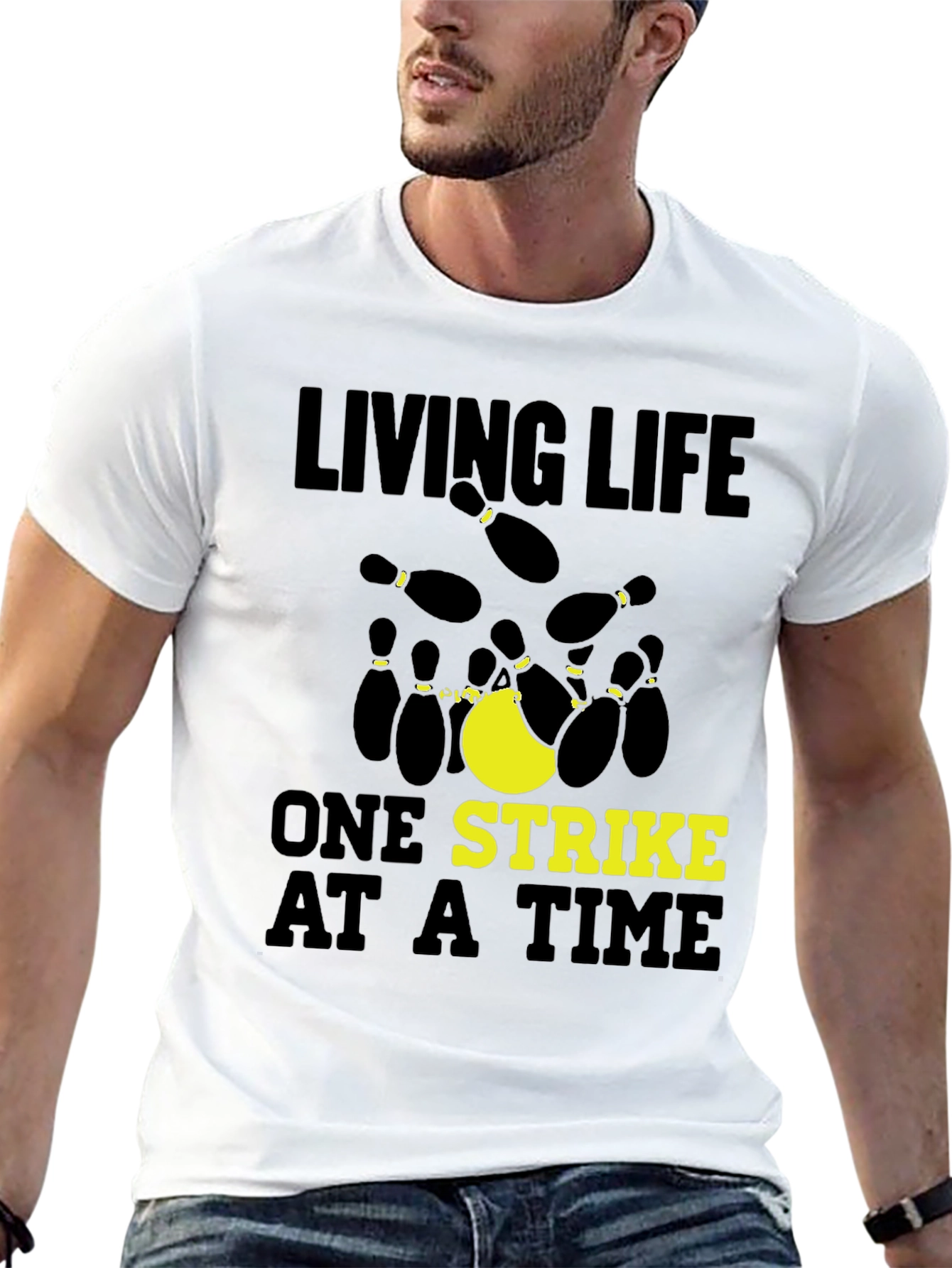 Living Life One Strike at a Time T-Shirt