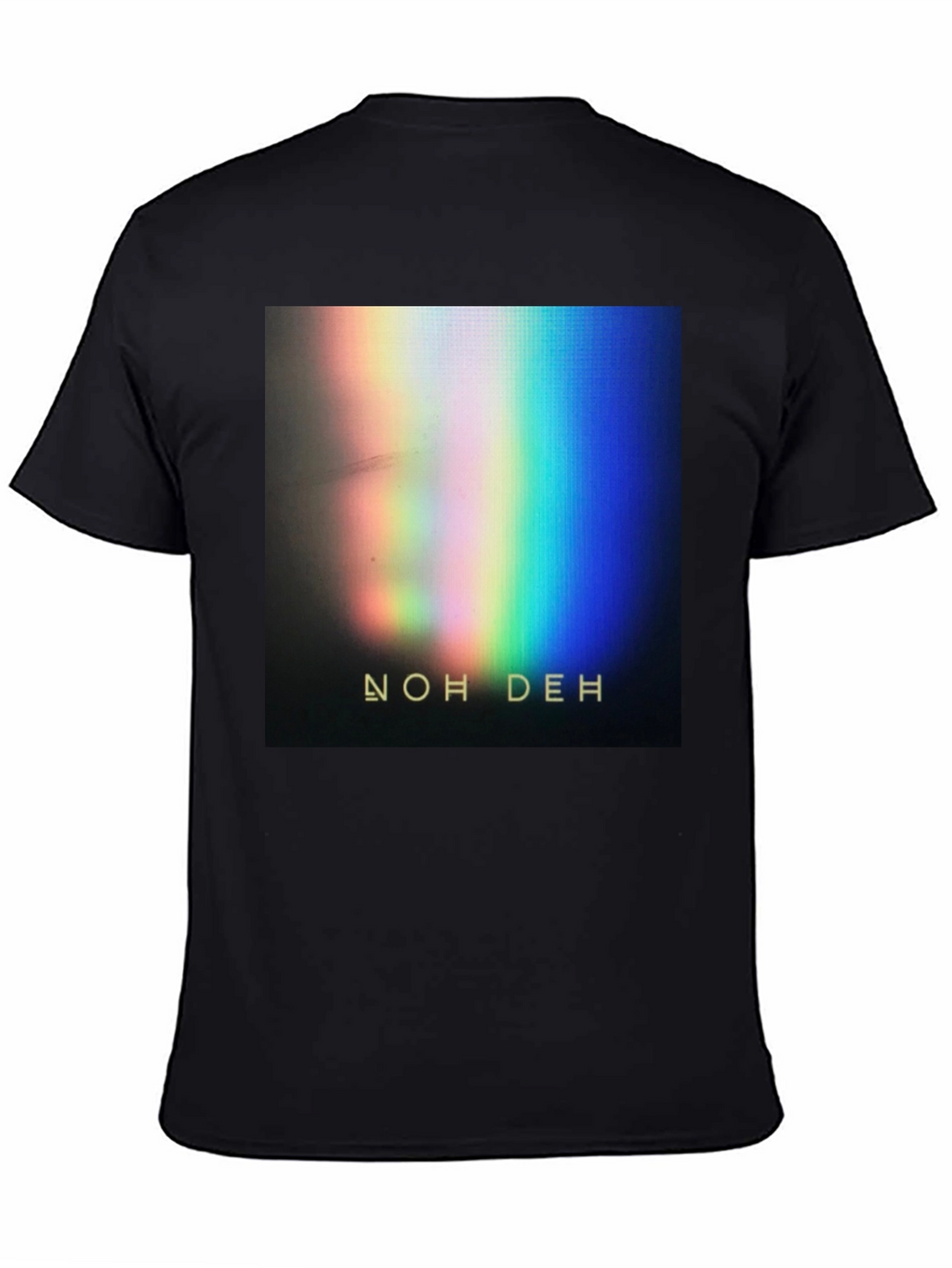 Noh Deh Graphic Print T-Shirt - Black