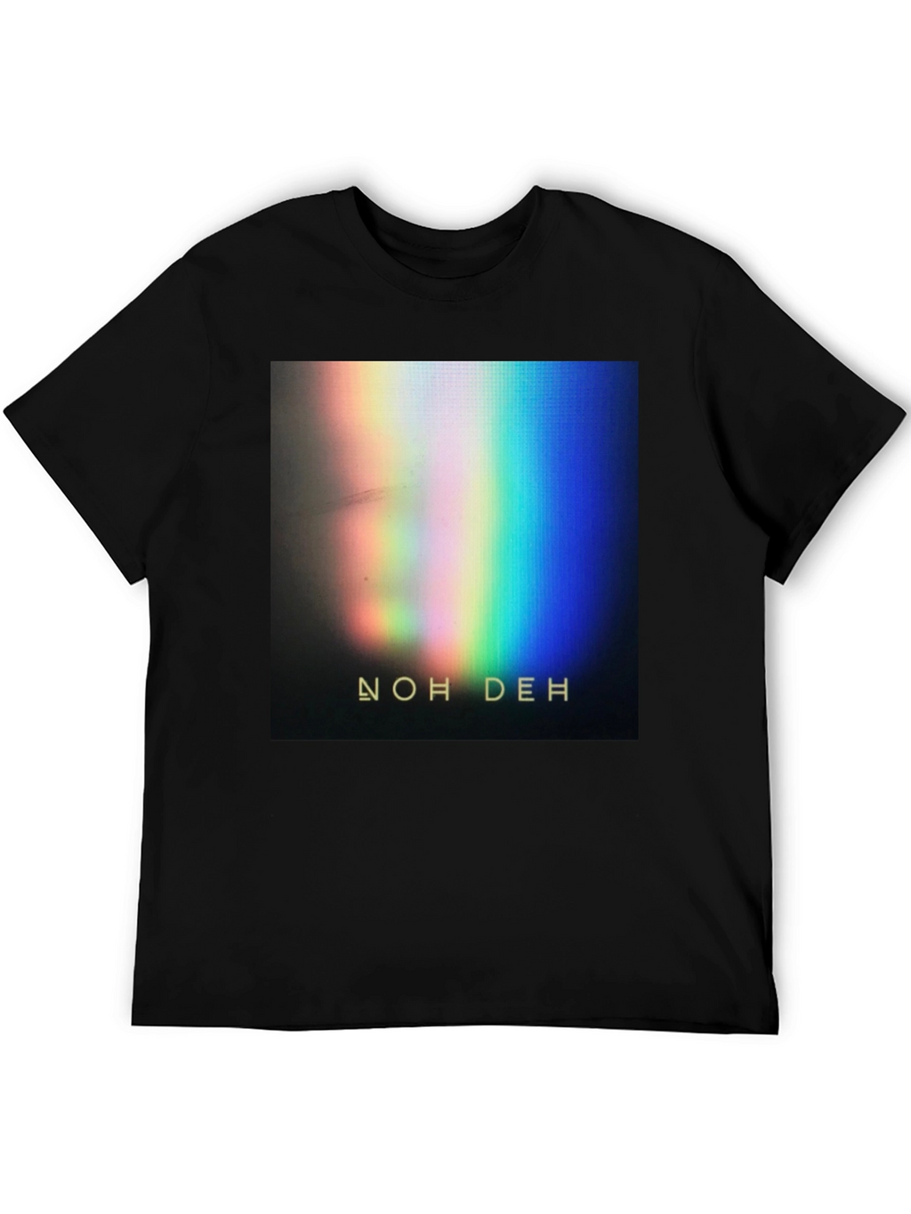 Noh Deh Graphic Print T-Shirt - Black