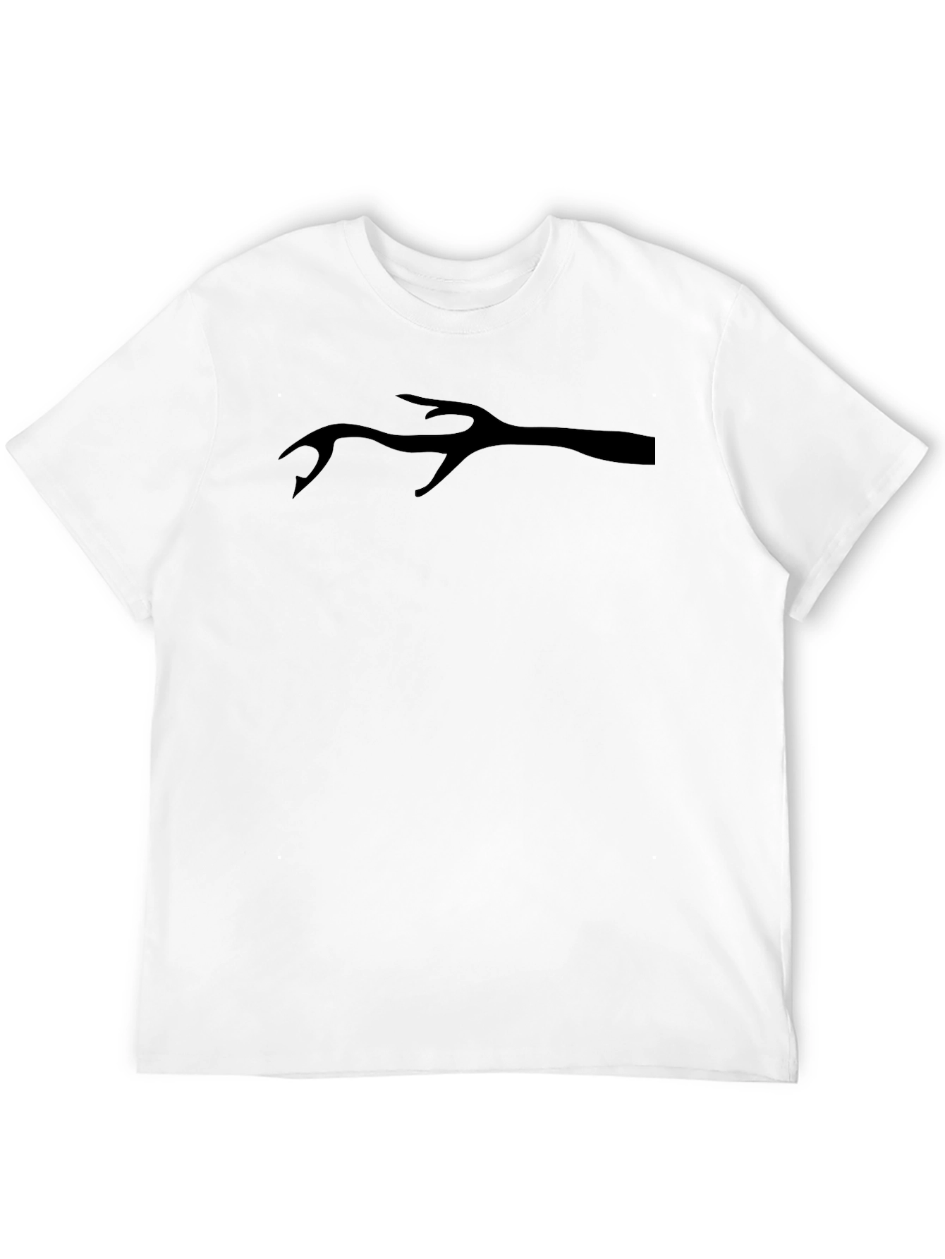 Antler T-Shirt - Black Graphic Tee