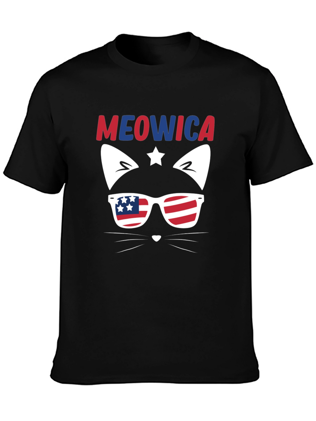Meowica 4th of July Cat T-Shirt