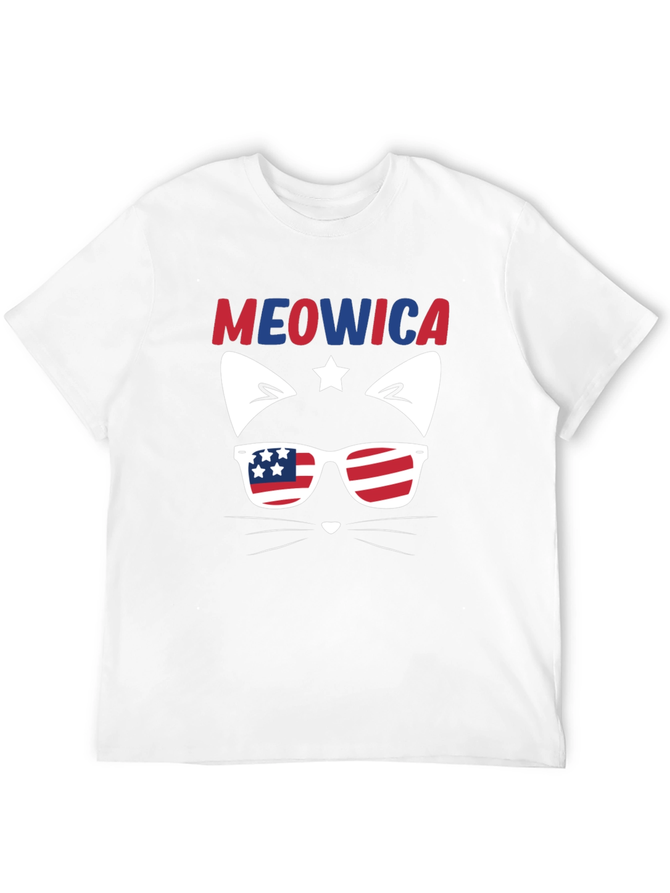 Meowica 4th of July Cat T-Shirt