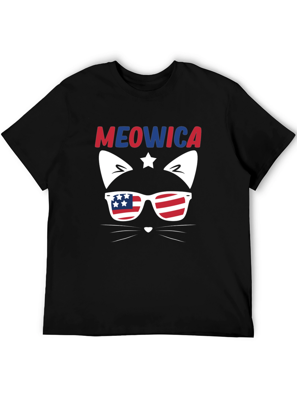 Meowica 4th of July Cat T-Shirt