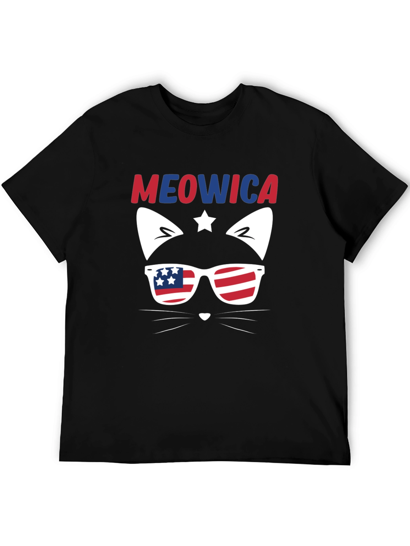 Meowica 4th of July Cat T-Shirt