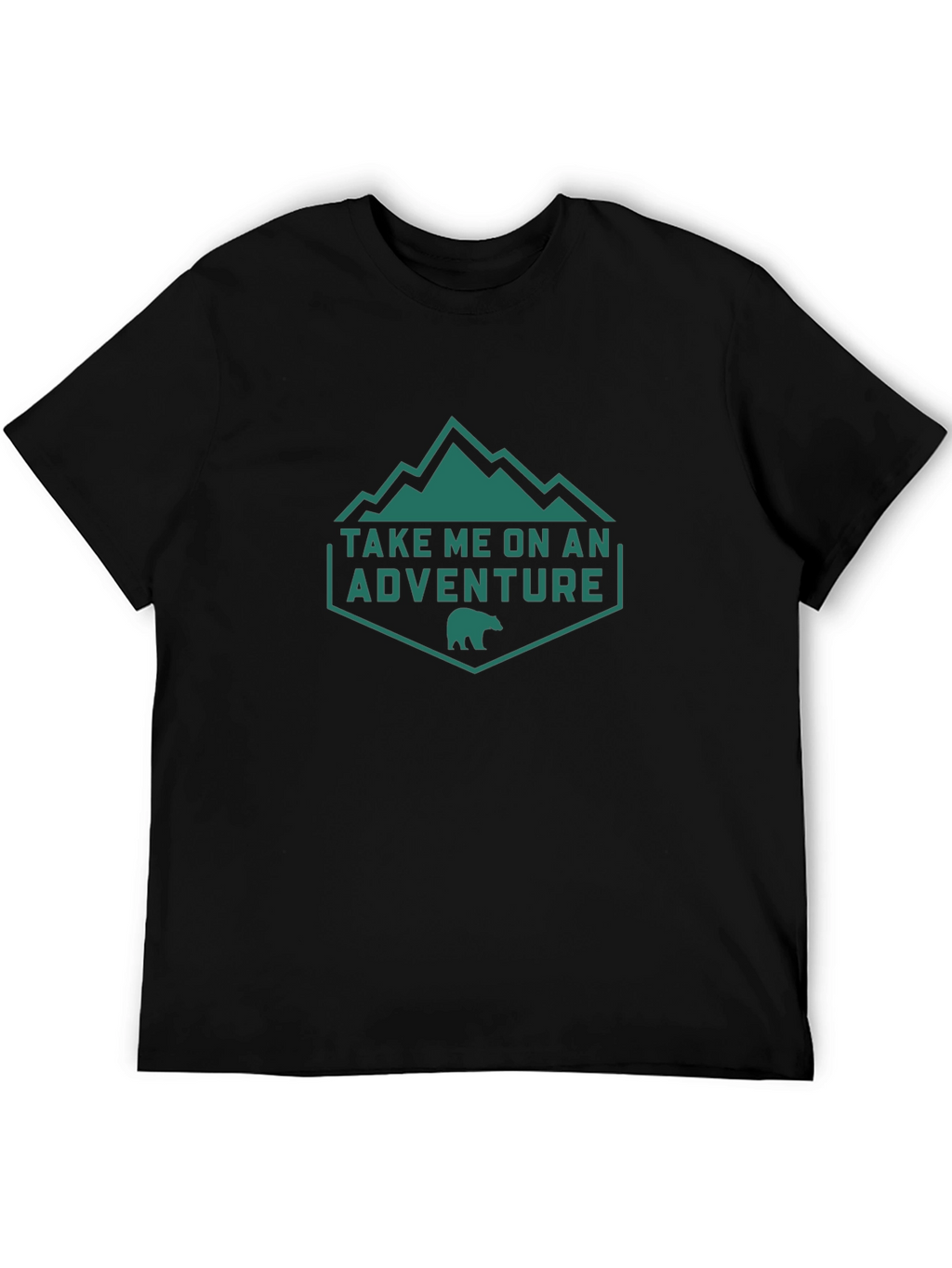 Adventure Awaits Tee - Mountain Bear Design