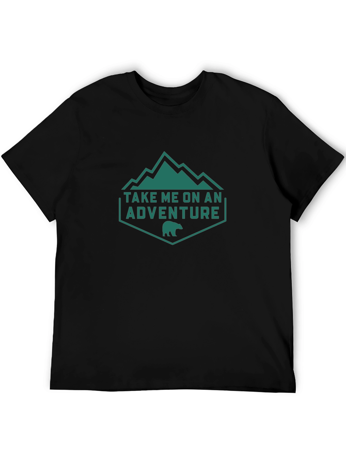 Adventure Awaits Tee - Mountain Bear Design